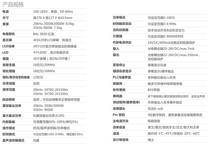 STD系列超声波电箱 STD系列超声波电箱
